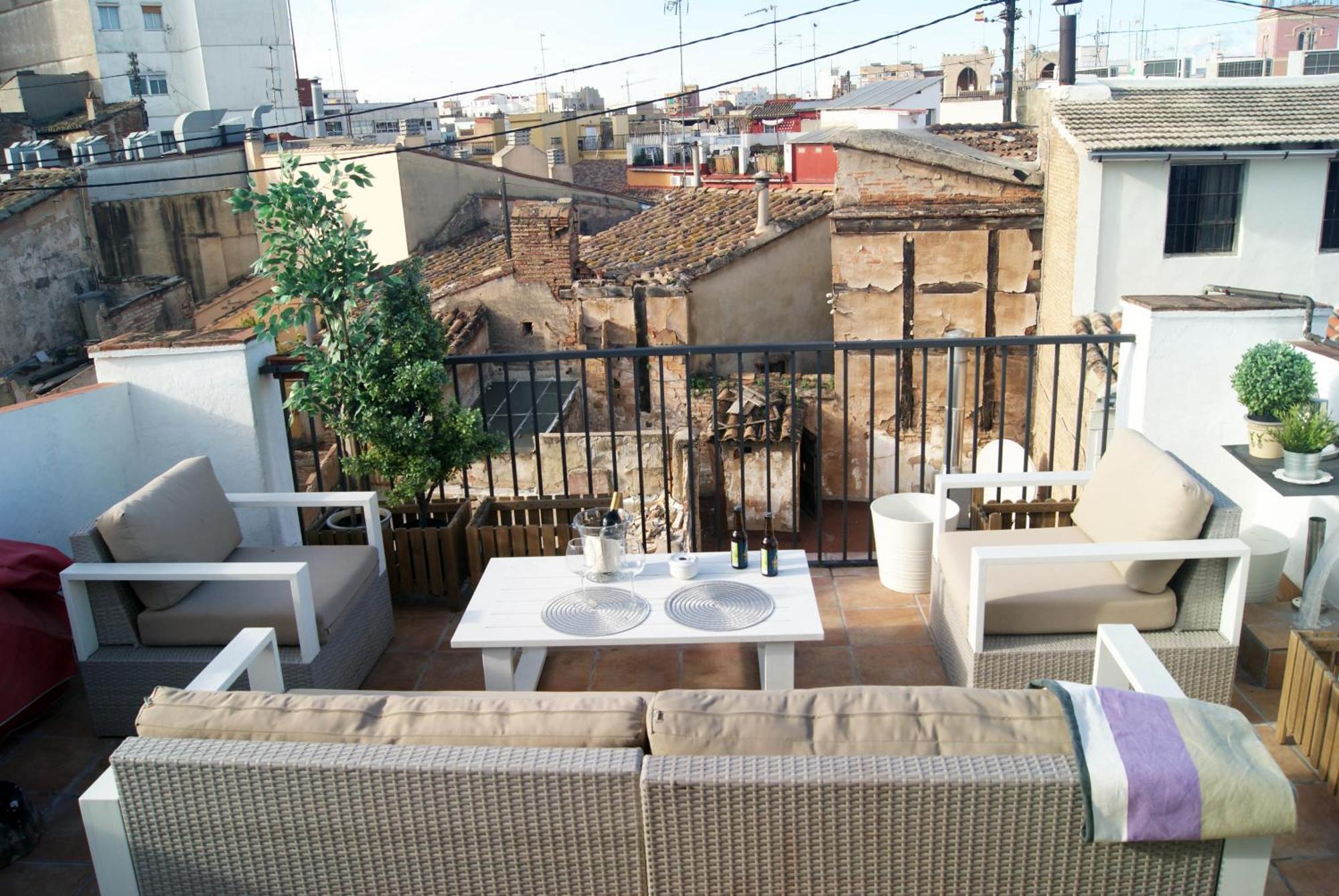 Vlc - Preciosos Apartamentos En El Carmen Valencia Exterior foto